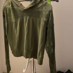 Army green sweatshirt